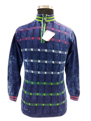 Men indigo denim t-shirt